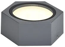 Светильник 5204 GX53 IP65 уличный потолочный сер. IEK LT-UPU0-5204-GX53-1-K03