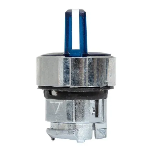 Механизм переключателя исполнительный ХB4 син. на 2 положения с фиксацией с подсветкой с короткой ручкой IP65 EKF XB4BD2FL-B-65 фото 2