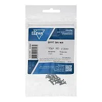 Винт с потайной головкой DIN965 М3х12 оцинк. (уп.10шт) Tech-Krep/Zitar 102987