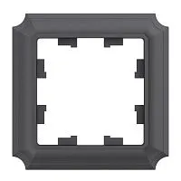 Рамка 1-пост. AtlasDesign Antique базальт SE ATN101401