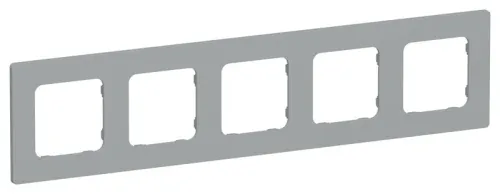 Рамка 5-м СП FLITE РУ-5-К-ФлС сер. IEK FI-M52-32-20-K03