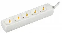 Удлинитель 5х3м с заземл. 10А IP20 У05 2P+PE 250В 3х1 GENERICA WYP10-10-05-03-Z-G