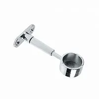 Крепление труб к стене регулируемое торцевое хром (уп.1шт) Tech-Krep/Zitar 127437