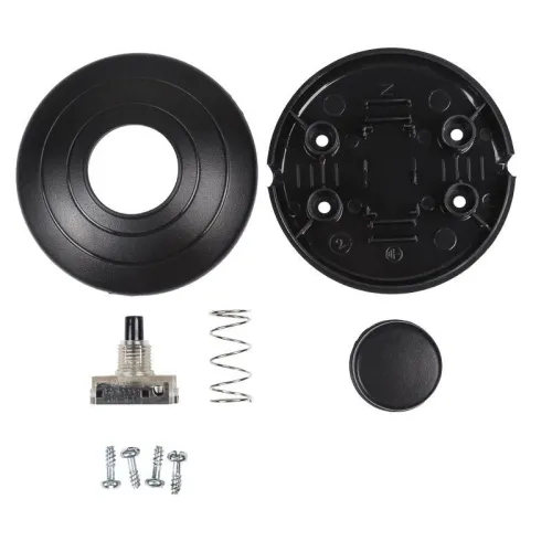 Выключатель-кнопка 250В 2А ON-OFF (напольная - для лампы) Rexant 36-3025 фото 5