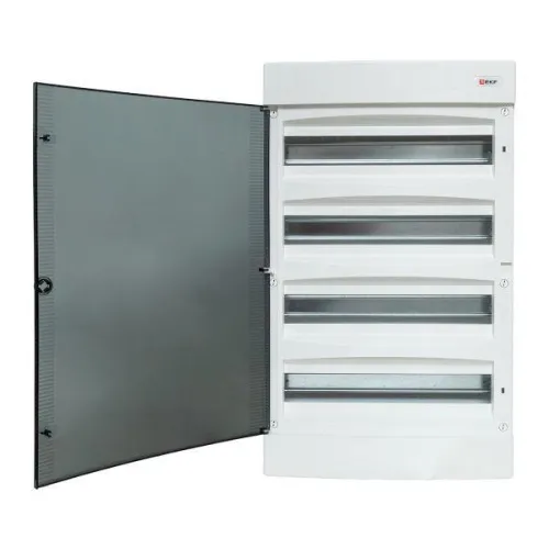 Щит распределительный навесной Unix 4x18мод. IP41 прозр. дверь PROxima EKF ux-4x18-n фото 6