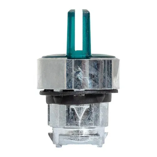 Механизм переключателя исполнительный ХB4 зел. на 3 положения возвратный без фиксации с подсветкой с короткой ручк IP65 EKF XB4BD3L-G-65 фото 2