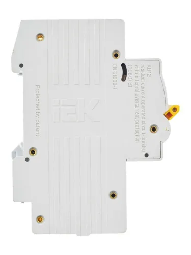 Выключатель автоматический дифференциального тока 2п C 63А 30мА тип AC 4.5кА АД-12 KARAT IEK MAD10-2-063-C-030 фото 3