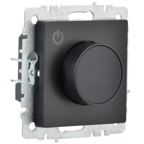 Термостат электронный с индик. BRITE СП IP20 ТС10-1-БрЧ механизм черн. IEK BR-RT11-K02 фото 3