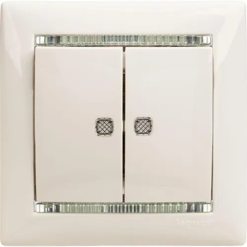 Рамка 1-м Valena бел./крис. Leg 774461 фото 9