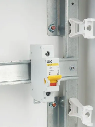 Выключатель нагрузки (мини-рубильник) 1п 32А ВН-32 KARAT IEK MNV10-1-032 фото 10