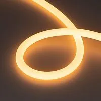 Лента светодиодная MOONLIGHT-TOP-A336-D18mm 24V Warm 2300К 360deg 14.4Вт/м IP65 2835 wire x1 прямой вывод кабеля герметичная (уп.5м) Arlight 038761