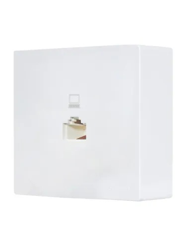 Розетка комп 1-мест. LETO бел. LEZARD 752-0200-139 фото 4