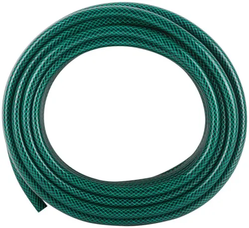Шланг поливочный трехслойный армированный 1/2дюймх1.8ммх25м зел. КУРС 76305 фото 4