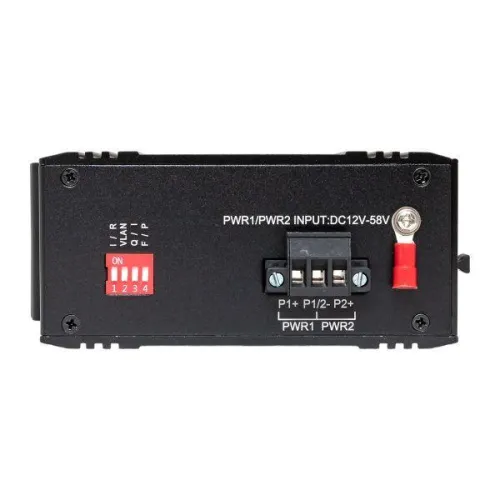 Коммутатор неуправляемый промышленный U-1GX/SFP-4GTP 1 порт 1000Base-X SFP 4 порта 10/100/1000Base-T(X) RJ45 c PoE монтаж на DIN-рейку TSX EKF TSX-U-1GX/SFP-4GTP фото 12