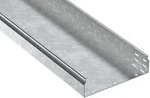 Лоток листовой неперфорир. 80х300 L2500 сталь 2.0мм HDZ ESCA 7 IEK CLN10-080-300-200-D25-HDZ