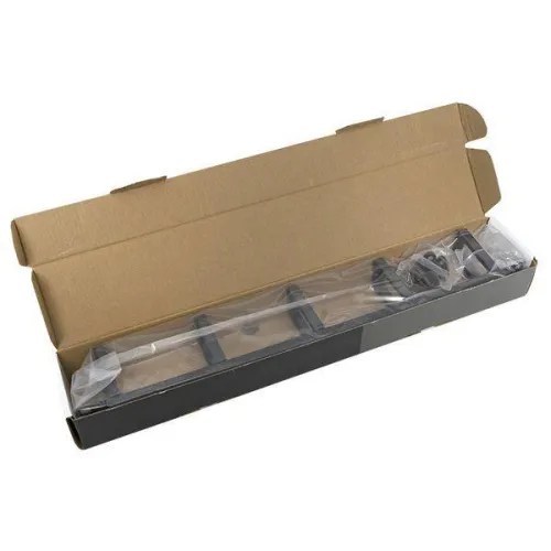 Органайзер кабельный TERACOM PRO 1U с 5 пластиковыми кольцами черн. EKF TRP-1CO-5R-PL-BK фото 6