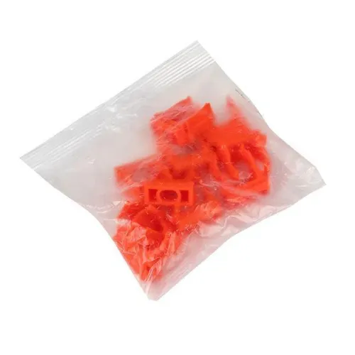 Держатель для труб (клипса) d20мм оранж. (уп.10шт) Plast EKF derj-z-20o фото 6