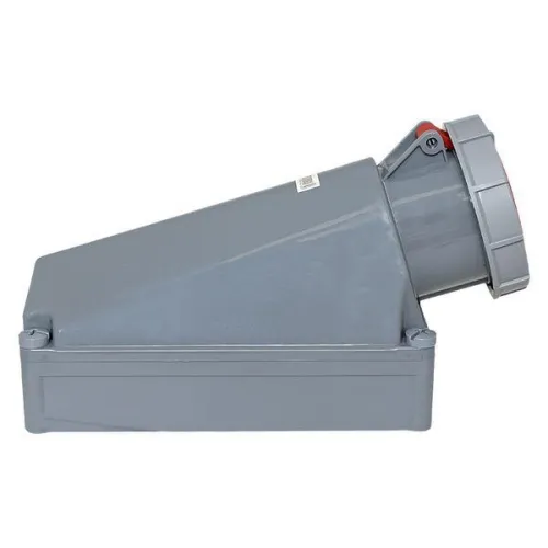 Розетка стационарная наружная 1452 3Р+РЕ+N 125А 380В IP67 PROxima EKF ps-1452-125-380 фото 2