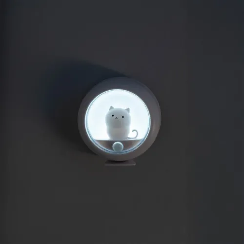 Светильник светодиодный TS8-CAT-SENS 1Вт 6500К IP22 ночник аккумулятор 400мА.ч датчик движения магнитное крепление с клеевым слоем JazzWay 5062016 фото 9