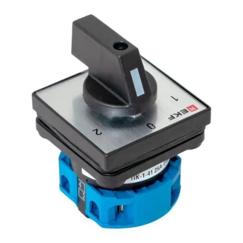 Переключатель кулачковый ПК-1-41 1п 25А "1-0-2" IP65 EKF pk-1-41-25-65 фото 8