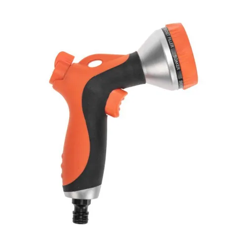 Пистолет-распылитель многофункциональный с прорезиненной ручкой и курком 7 режимов ЧЕТЫРЕ СЕЗОНА 62-0286 фото 4