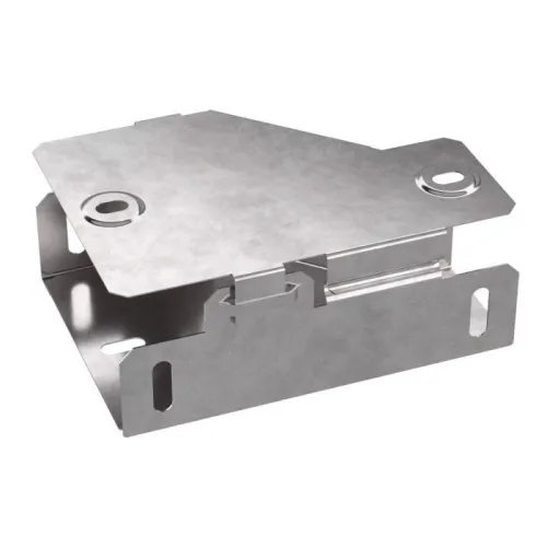 Переходник для лотка левый 100х50х50 с крышкой Стандарт Промрукав PR16.0563