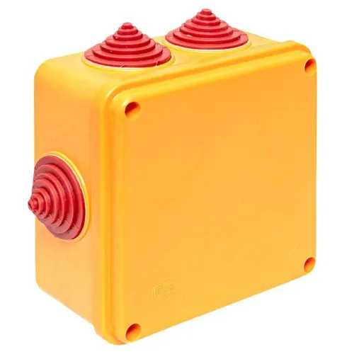 Коробка огнестойкая E90 100х100х50мм 3п с клеммником 1.5-10кв.мм IP55 EKF plc-kmrf-100-3-10