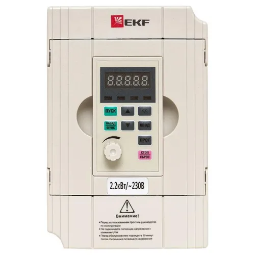Преобразователь частоты 2.2/4кВт 1х230В VECTOR-100 PROxima EKF VT100-2R2-1B фото 9