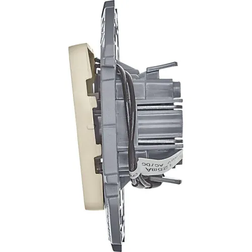 Переключатель 1-кл. Inspiria 10А IP20 250В 10AX с подсветкой/индикацией механизм сл. кость IEK 673661 фото 3