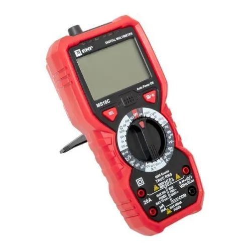 Мультиметр цифровой MS18C Professional EKF In-180701-pm18C фото 20