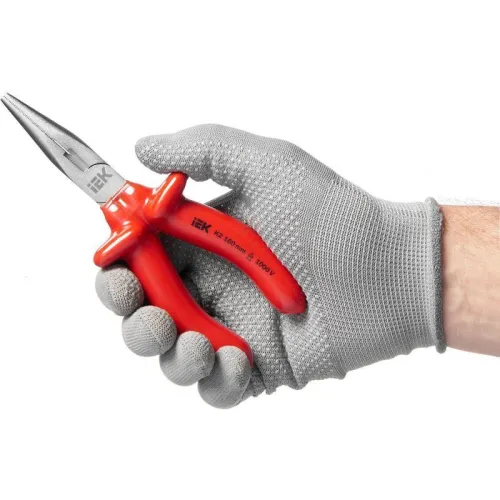 Тонкогубцы диэлектрические 160мм K2 1000В ARMA2L 3 IEK A2L3-LN20-K2-160 фото 3
