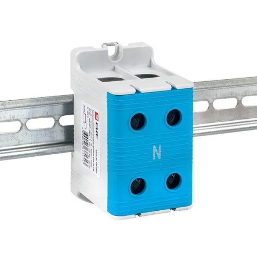 Клемма силовая вводная двойн. КСВ 35-150кв.мм син. PROxima EKF kvs2-35-150-blue фото 2