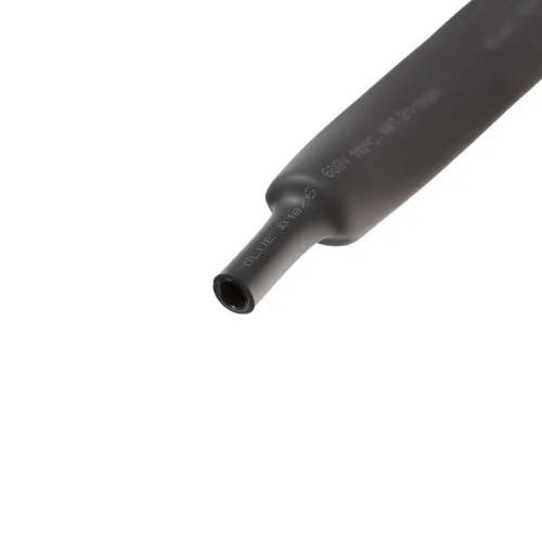 Трубка термоусадочная двустенная клеевая 18/6 (3:1) 1м черн. Rexant 21-9008 фото 7