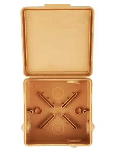 Коробка распаячная ОП КМ 100х100х50 IP54 откид. крышка 8 вводов сосна IEK UKO31-100-100-050-K34-54 фото 6