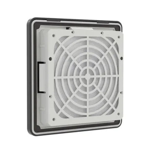 Решетка вентиляционная с фильтром RF 150х150мм IP54 RAL9005 DKC R5RF12B фото 2