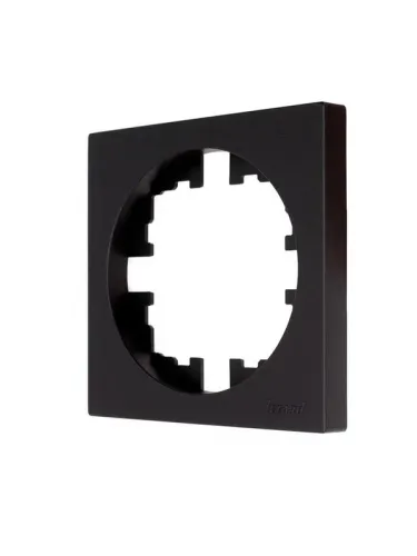 Рамка 1-м OSEN горизонт. квадрат черн. бархат LEZARD 743-4200-146 фото 2