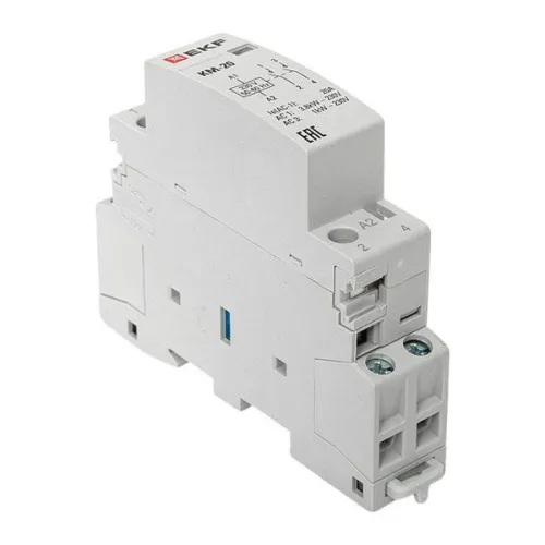 Контактор модульный КМ 20А 2NО (1 мод.) EKF km-1-20-20 фото 3