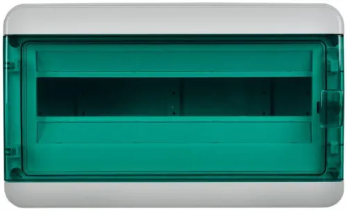 Корпус КМПн-18 TEKFOR IP65 зел. прозр. дверь пластик. IEK TF5-KP72-N-18-65-K03-K06 фото 2