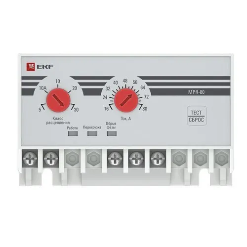 Реле защиты двигателя MPR 80А EKF mpr-80 фото 2