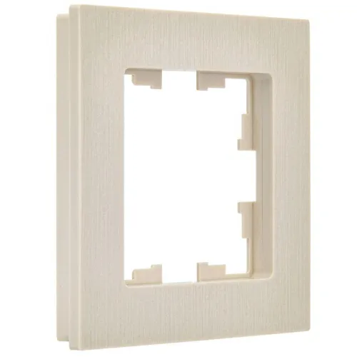 Рамка 1-м BRITE РУ-1-Бр беж. рифленый IEK BR-M12-51-K10 фото 4