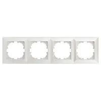 Рамка 4-м СП Solo 4-504-06 перламутр Intro Б0053997