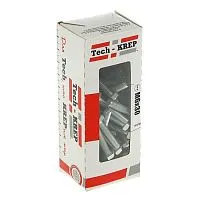 Болт с шестигранной головкой DIN933 М6х30 оцинк. (уп.60шт) Tech-Krep/Zitar 105203