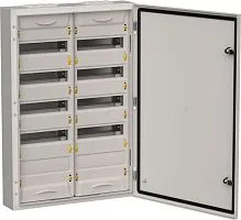 Корпус металлический ЩРн-120 (2х60) 835х570х140 IP54 сер. TITAN 5 IEK TI5-50-N-2X060-54-7035