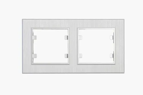 Рамка 2-м Karea LINE STAR жемчуж. Makel 86100702