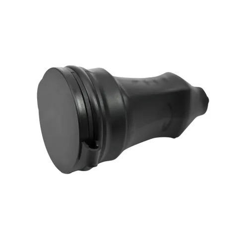 Розетка 1-м MultiSet 16А 250В IP44 с заземл. каучук черн. SE MST4002BK фото 3