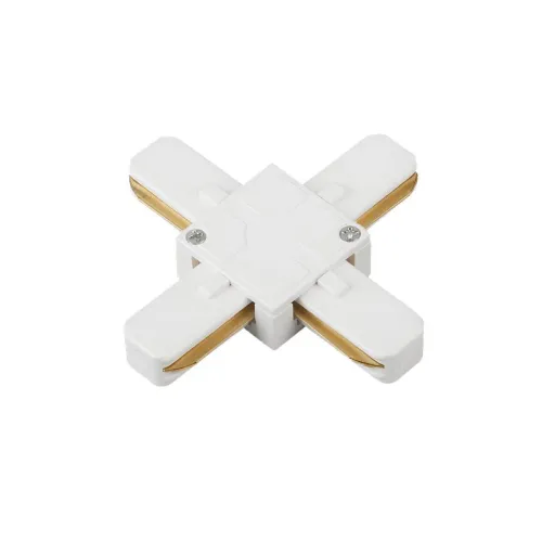 Коннектор X-образный XSB-WH для шинопровода SB бел. IN HOME 4690612060514