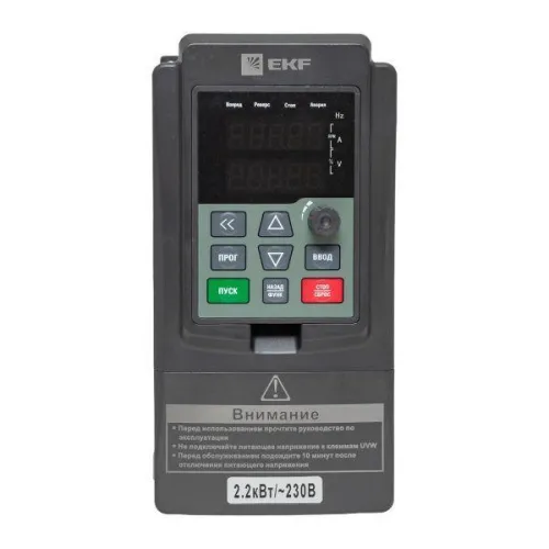 Преобразователь частоты 2.2/4кВт 1х230В VECTOR-100 PROxima EKF VT100-2R2-1B фото 6