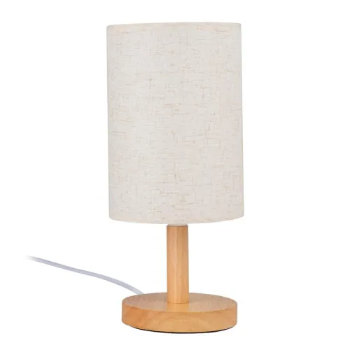 Светильник настольный JH1-01-iv 1х60Вт E27 (основа: натуральное дерево) IP20 JazzWay 5058231