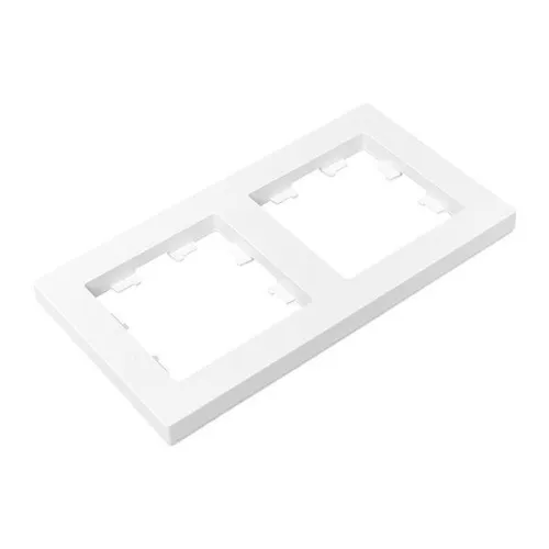 Рамка 2-м Эпика пластик бел. EKF UP1-FPW-02 фото 6