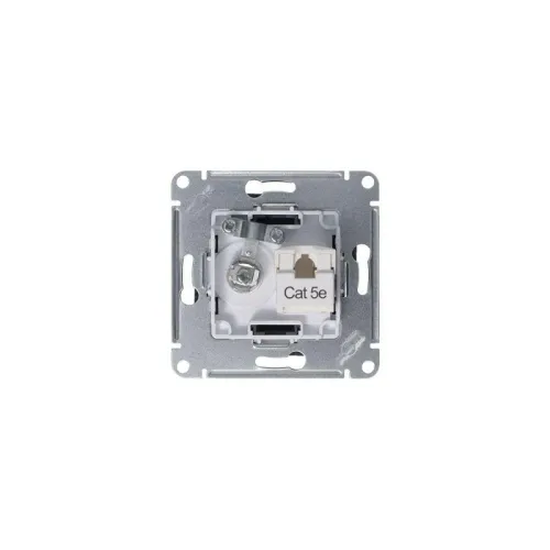 Розетка компьютерная + телевизионная 2-м СП AtlasDesign RJ45 кат.5E + TV механизм грифель SE ATN000789 фото 5